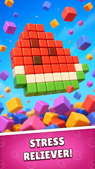 Pixel Flow! Makes Matching Colored Pigs Feel Like the Most Satisfying Clicker Therapy